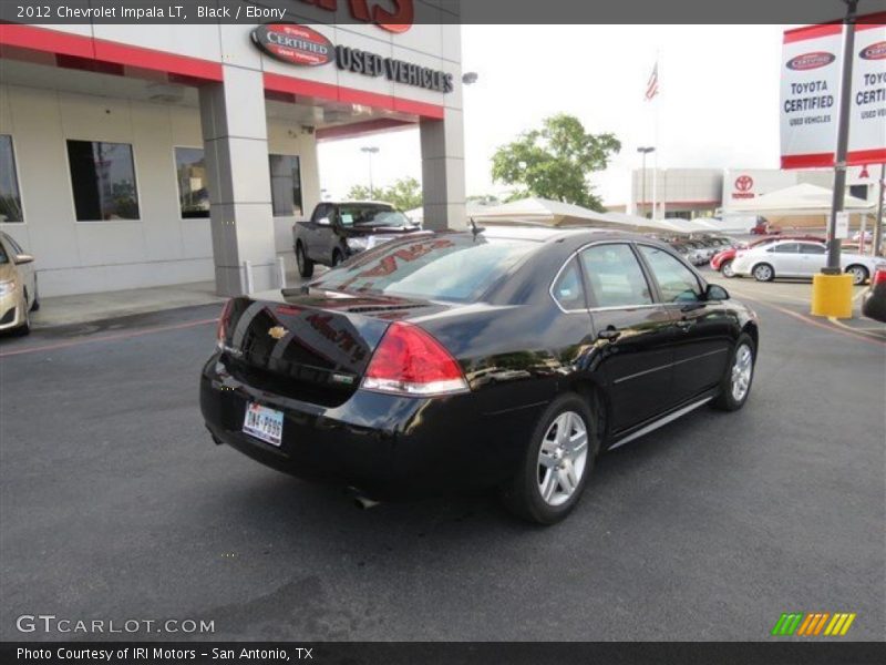 Black / Ebony 2012 Chevrolet Impala LT