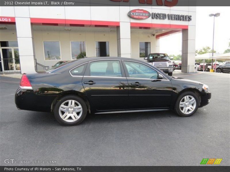 Black / Ebony 2012 Chevrolet Impala LT