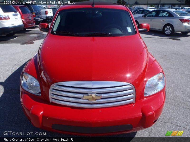 Victory Red / Ebony Black 2008 Chevrolet HHR LT