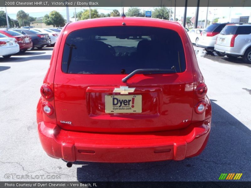 Victory Red / Ebony Black 2008 Chevrolet HHR LT