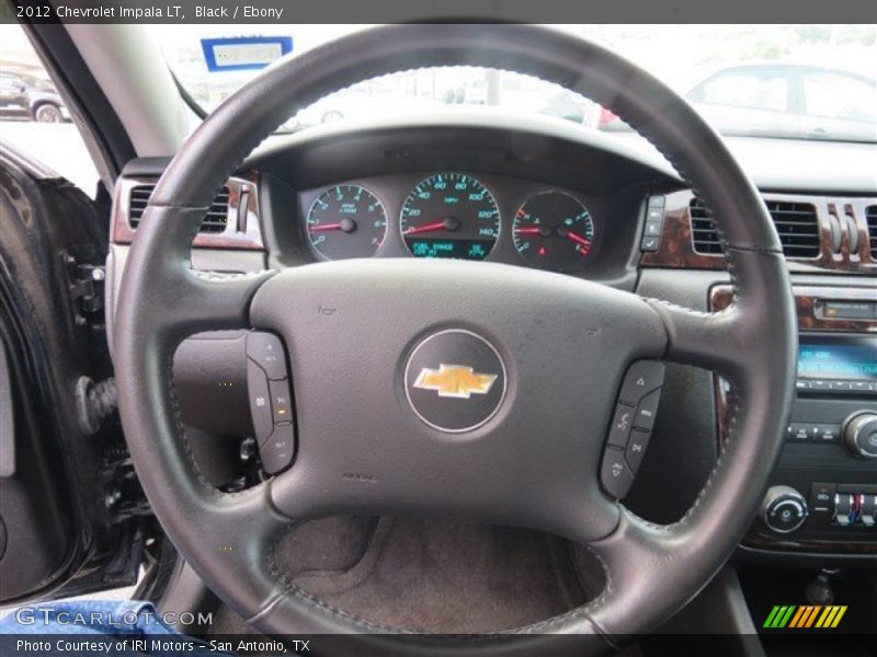 Black / Ebony 2012 Chevrolet Impala LT