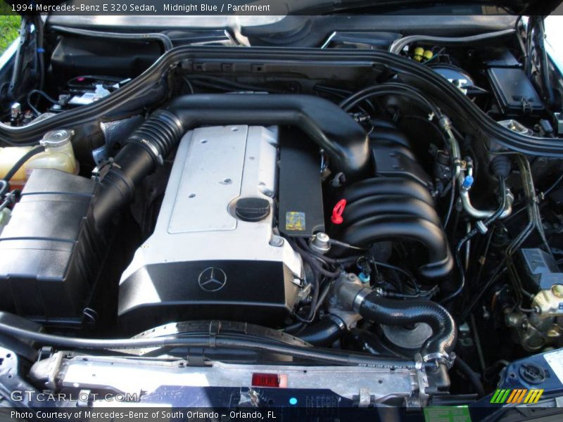 Midnight Blue / Parchment 1994 Mercedes-Benz E 320 Sedan