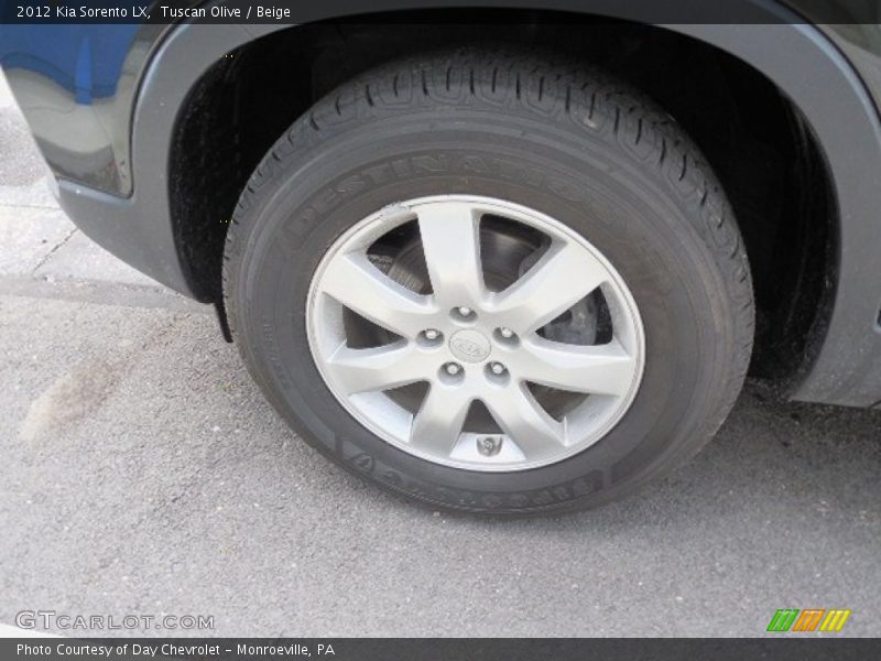 Tuscan Olive / Beige 2012 Kia Sorento LX