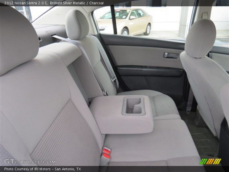 Brilliant Silver Metallic / Charcoal 2012 Nissan Sentra 2.0 S