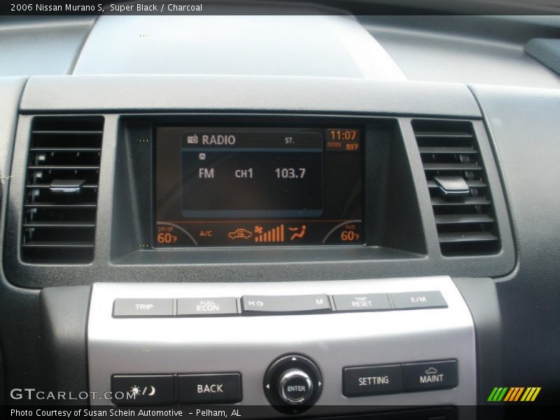 Super Black / Charcoal 2006 Nissan Murano S
