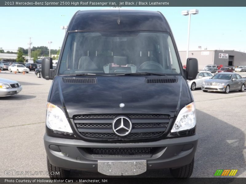 Jet Black / Black Leatherette 2013 Mercedes-Benz Sprinter 2500 High Roof Passenger Van