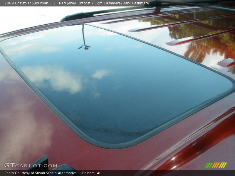 Red Jewel Tintcoat / Light Cashmere/Dark Cashmere 2009 Chevrolet Suburban LTZ