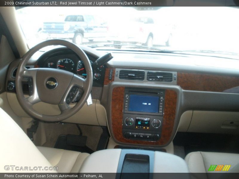 Red Jewel Tintcoat / Light Cashmere/Dark Cashmere 2009 Chevrolet Suburban LTZ
