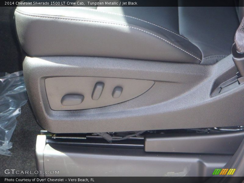Tungsten Metallic / Jet Black 2014 Chevrolet Silverado 1500 LT Crew Cab