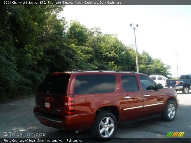 Red Jewel Tintcoat / Light Cashmere/Dark Cashmere 2009 Chevrolet Suburban LTZ