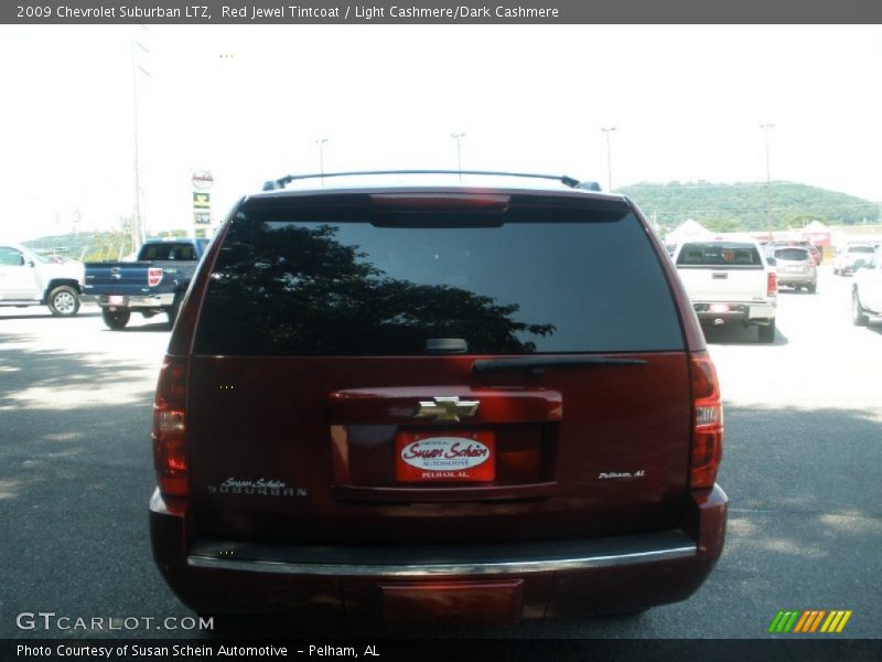 Red Jewel Tintcoat / Light Cashmere/Dark Cashmere 2009 Chevrolet Suburban LTZ