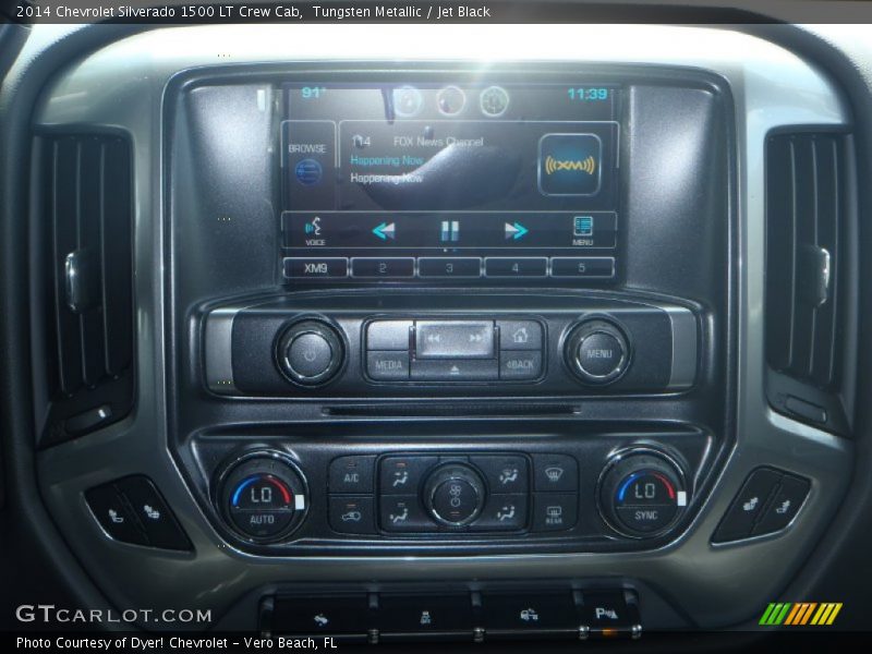 Tungsten Metallic / Jet Black 2014 Chevrolet Silverado 1500 LT Crew Cab