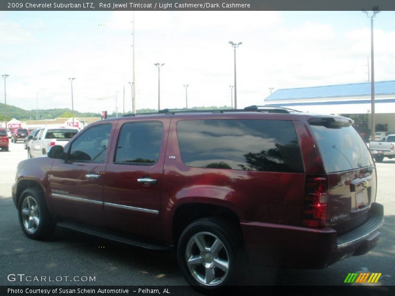 Red Jewel Tintcoat / Light Cashmere/Dark Cashmere 2009 Chevrolet Suburban LTZ