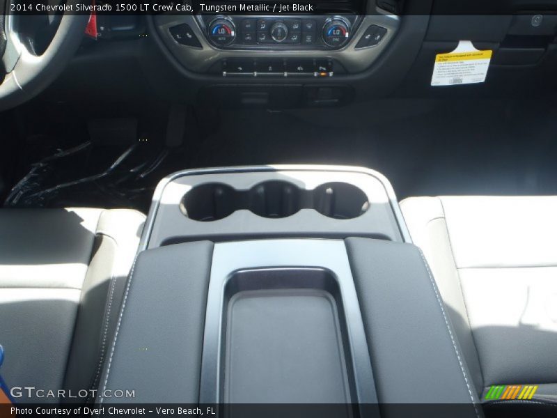Tungsten Metallic / Jet Black 2014 Chevrolet Silverado 1500 LT Crew Cab