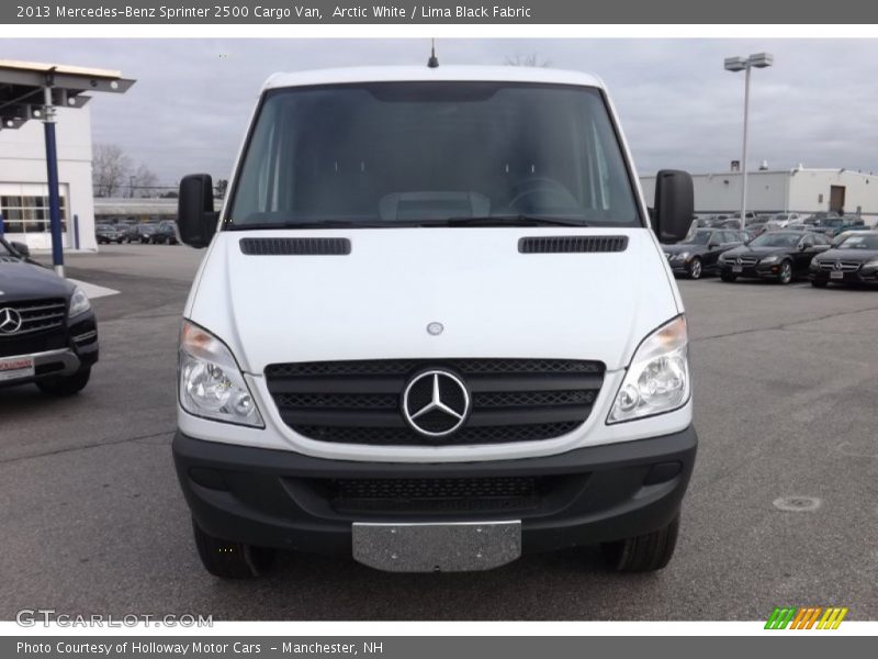 Arctic White / Lima Black Fabric 2013 Mercedes-Benz Sprinter 2500 Cargo Van