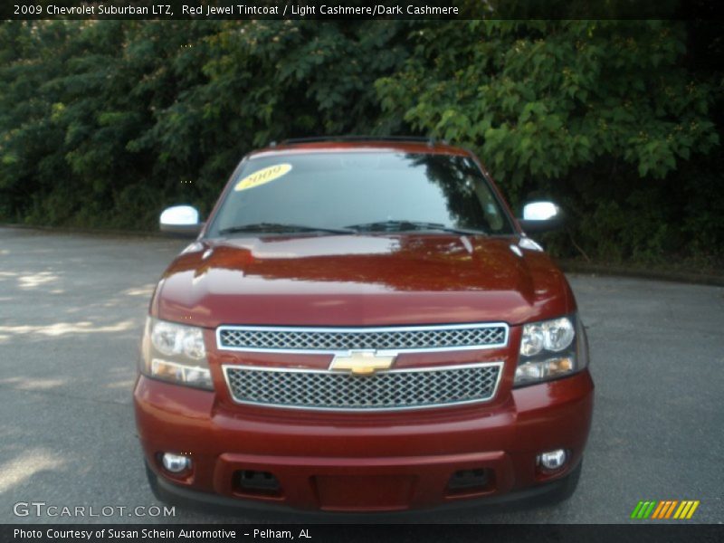 Red Jewel Tintcoat / Light Cashmere/Dark Cashmere 2009 Chevrolet Suburban LTZ