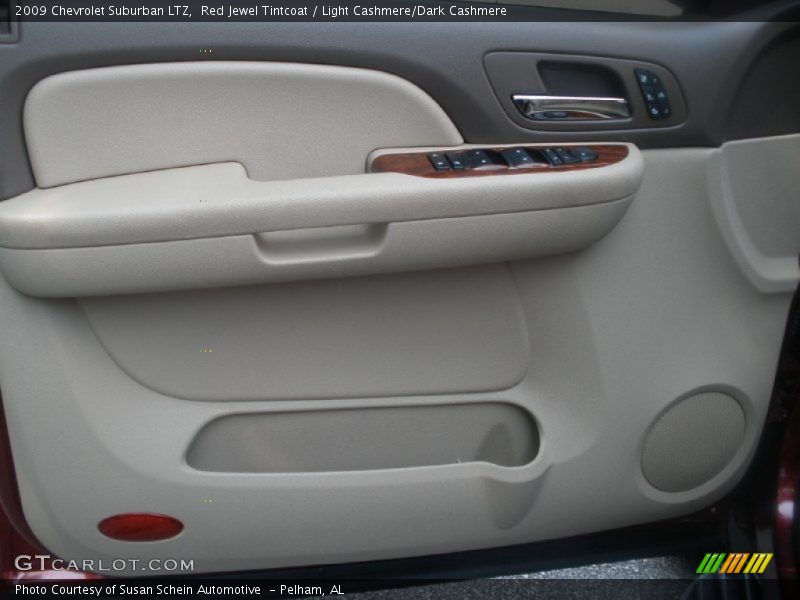 Red Jewel Tintcoat / Light Cashmere/Dark Cashmere 2009 Chevrolet Suburban LTZ