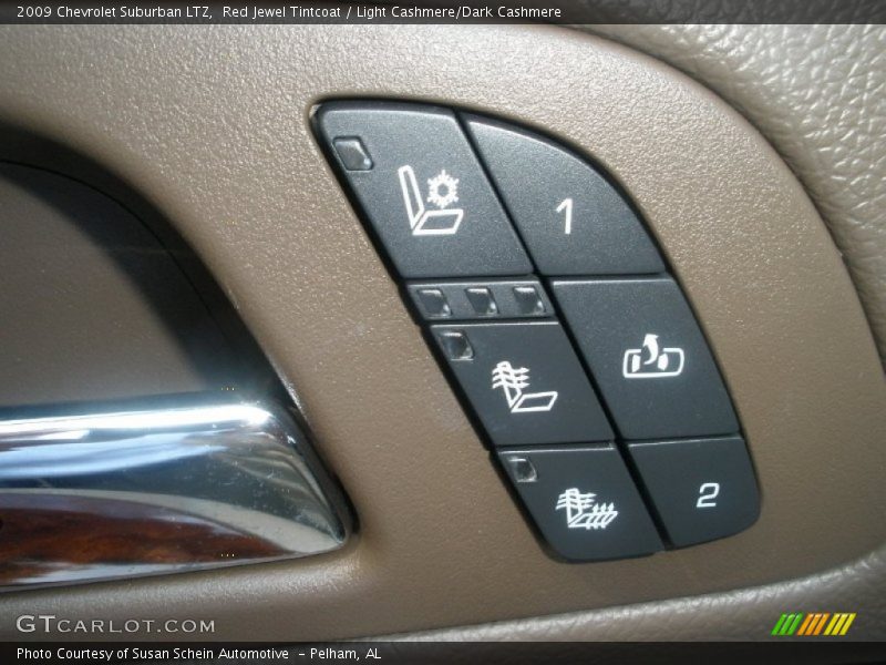 Red Jewel Tintcoat / Light Cashmere/Dark Cashmere 2009 Chevrolet Suburban LTZ