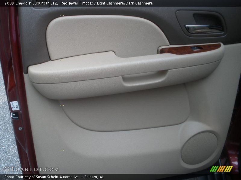 Red Jewel Tintcoat / Light Cashmere/Dark Cashmere 2009 Chevrolet Suburban LTZ
