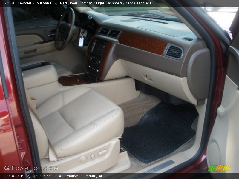 Red Jewel Tintcoat / Light Cashmere/Dark Cashmere 2009 Chevrolet Suburban LTZ