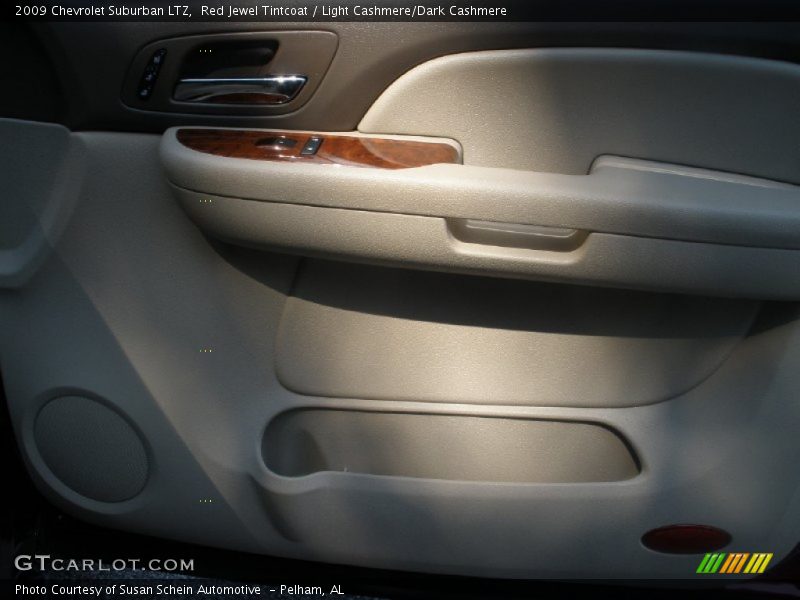 Red Jewel Tintcoat / Light Cashmere/Dark Cashmere 2009 Chevrolet Suburban LTZ