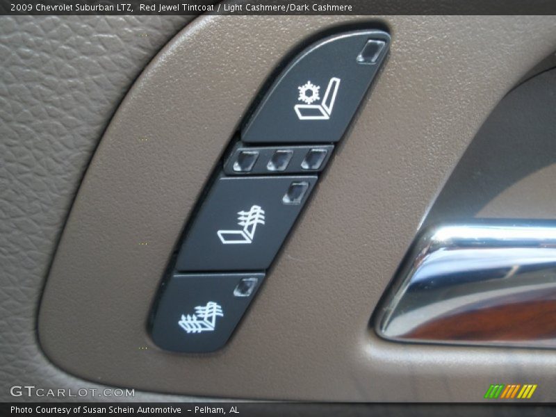 Red Jewel Tintcoat / Light Cashmere/Dark Cashmere 2009 Chevrolet Suburban LTZ
