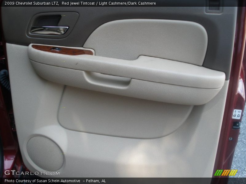 Red Jewel Tintcoat / Light Cashmere/Dark Cashmere 2009 Chevrolet Suburban LTZ