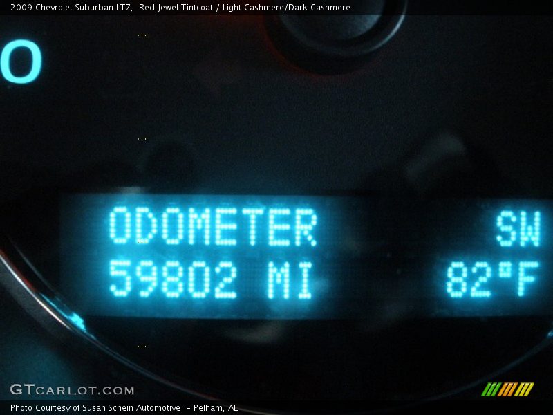 Red Jewel Tintcoat / Light Cashmere/Dark Cashmere 2009 Chevrolet Suburban LTZ