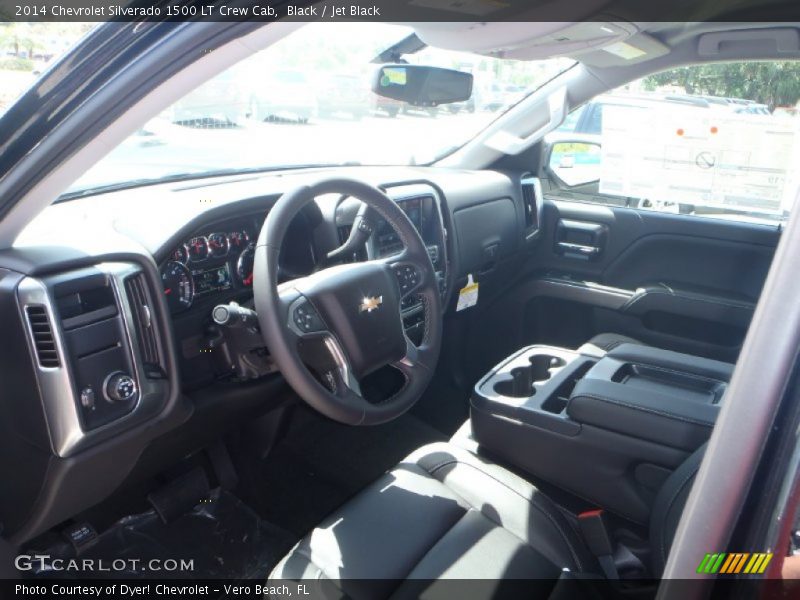 Black / Jet Black 2014 Chevrolet Silverado 1500 LT Crew Cab