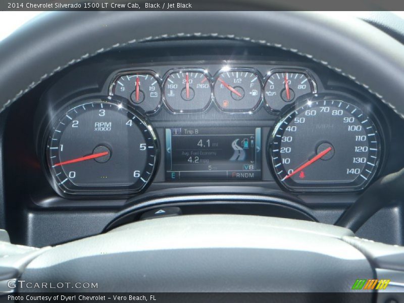 Black / Jet Black 2014 Chevrolet Silverado 1500 LT Crew Cab