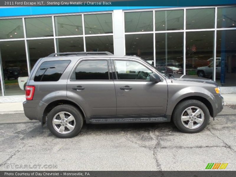 Sterling Grey Metallic / Charcoal Black 2011 Ford Escape XLT