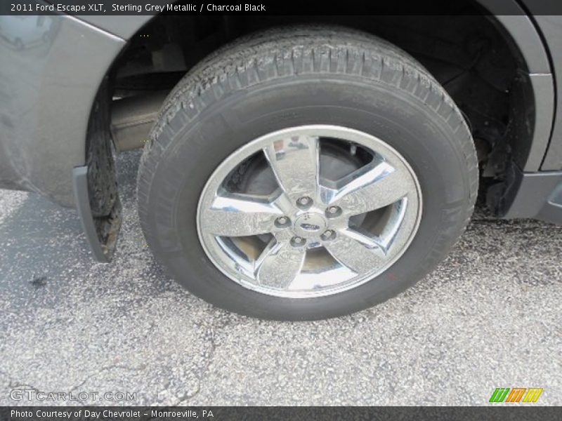 Sterling Grey Metallic / Charcoal Black 2011 Ford Escape XLT