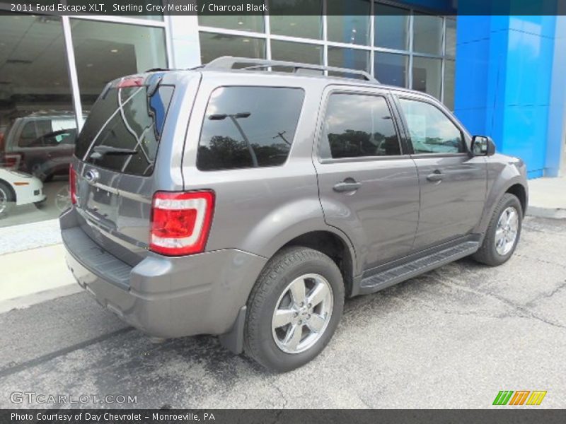 Sterling Grey Metallic / Charcoal Black 2011 Ford Escape XLT