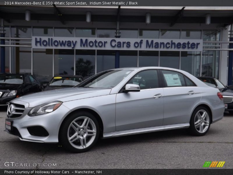 Iridium Silver Metallic / Black 2014 Mercedes-Benz E 350 4Matic Sport Sedan