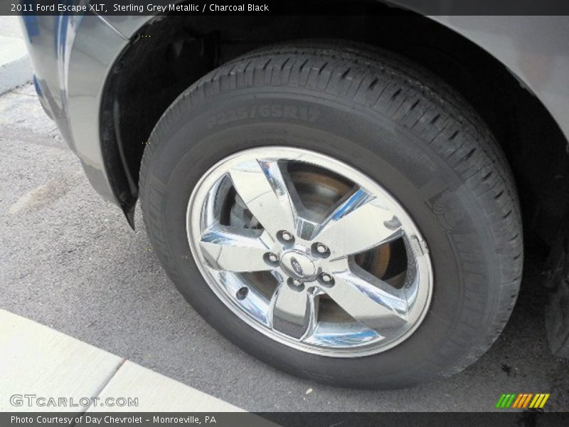 Sterling Grey Metallic / Charcoal Black 2011 Ford Escape XLT