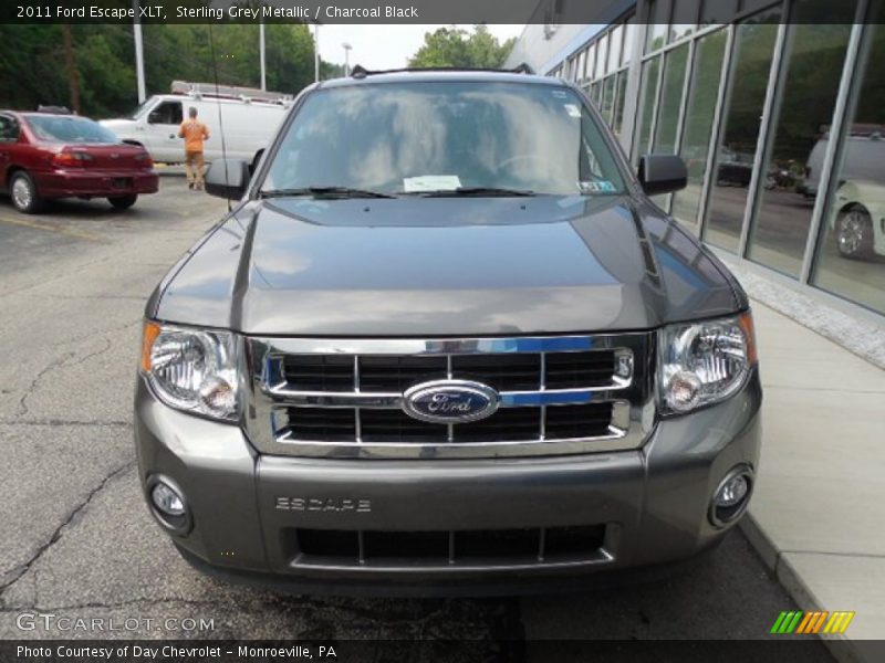 Sterling Grey Metallic / Charcoal Black 2011 Ford Escape XLT
