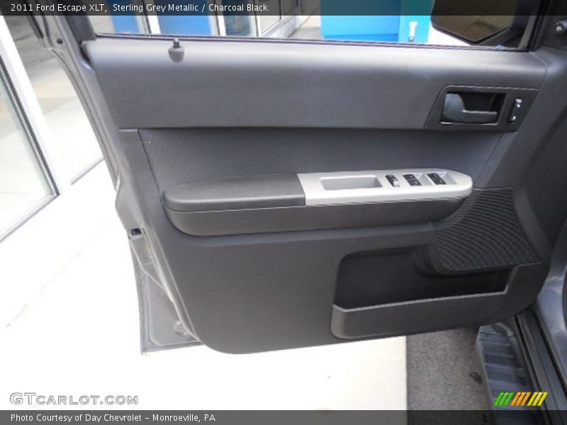 Sterling Grey Metallic / Charcoal Black 2011 Ford Escape XLT