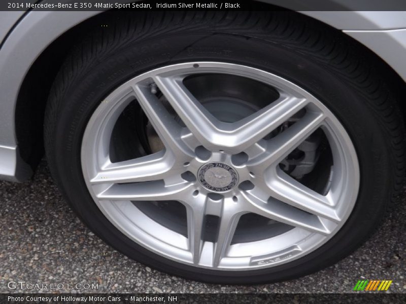 Iridium Silver Metallic / Black 2014 Mercedes-Benz E 350 4Matic Sport Sedan