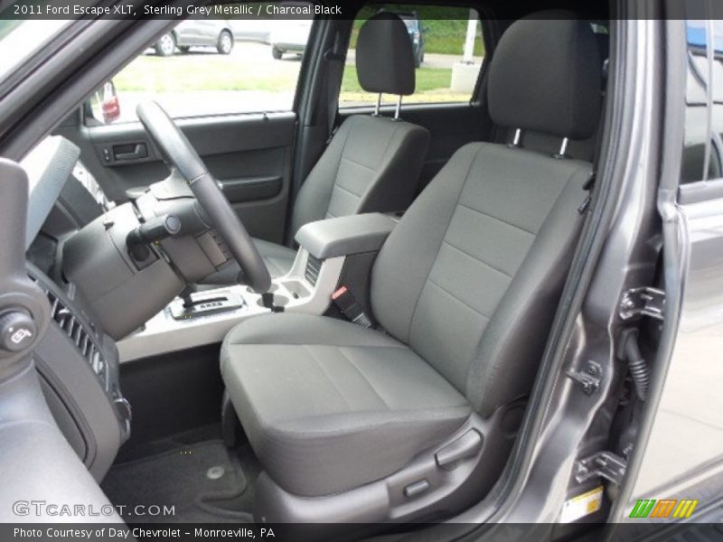 Sterling Grey Metallic / Charcoal Black 2011 Ford Escape XLT