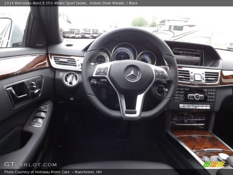 Iridium Silver Metallic / Black 2014 Mercedes-Benz E 350 4Matic Sport Sedan