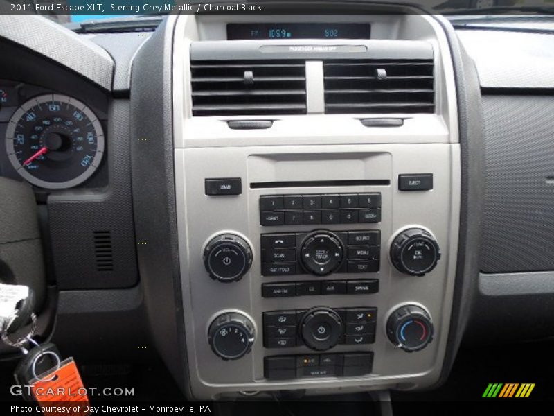 Sterling Grey Metallic / Charcoal Black 2011 Ford Escape XLT
