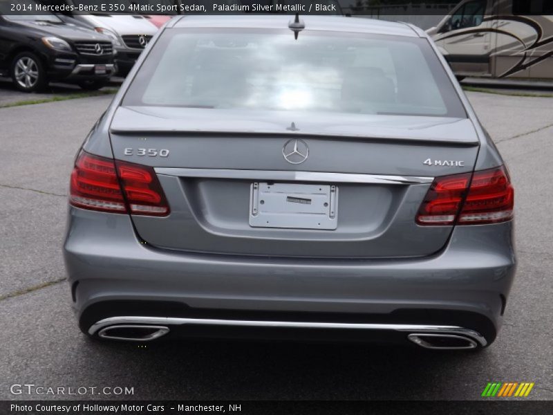 Paladium Silver Metallic / Black 2014 Mercedes-Benz E 350 4Matic Sport Sedan