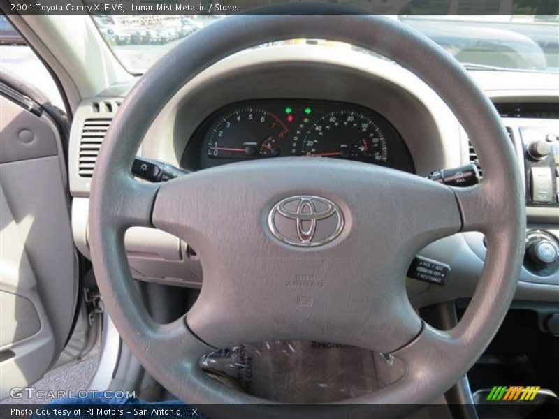 Lunar Mist Metallic / Stone 2004 Toyota Camry XLE V6