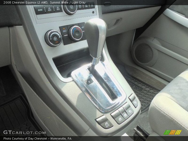 Summit White / Light Gray 2008 Chevrolet Equinox LS AWD