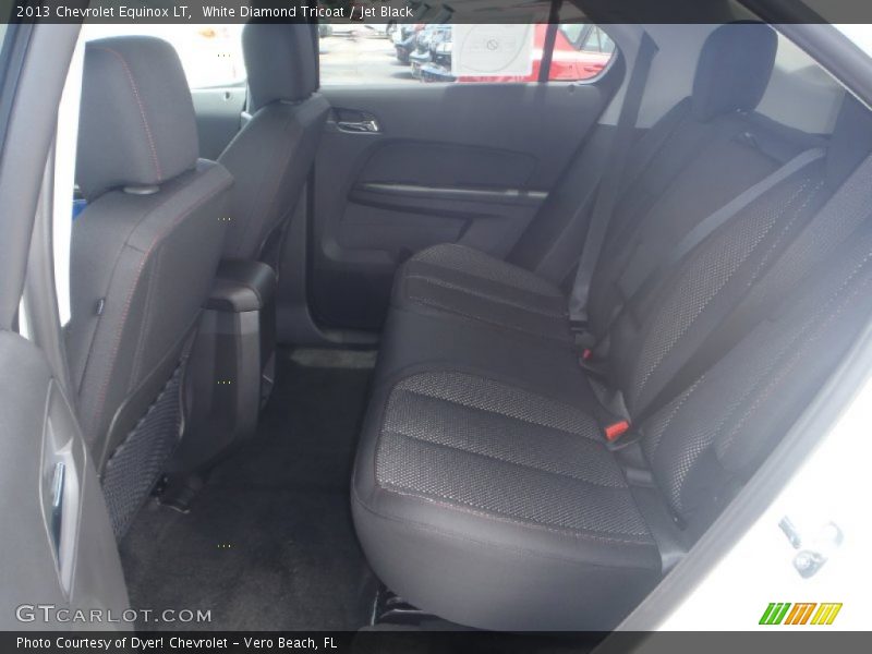 White Diamond Tricoat / Jet Black 2013 Chevrolet Equinox LT