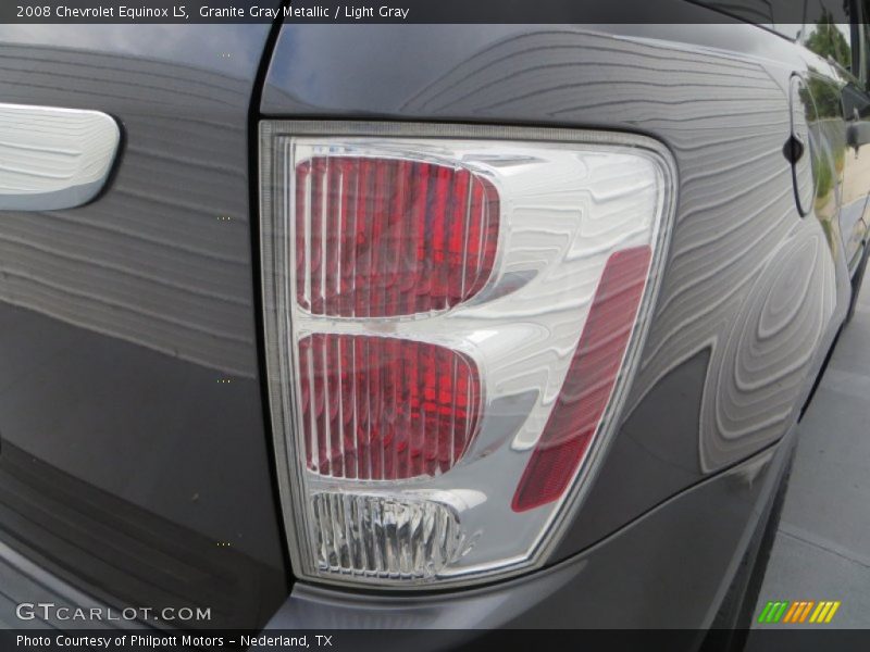 Granite Gray Metallic / Light Gray 2008 Chevrolet Equinox LS