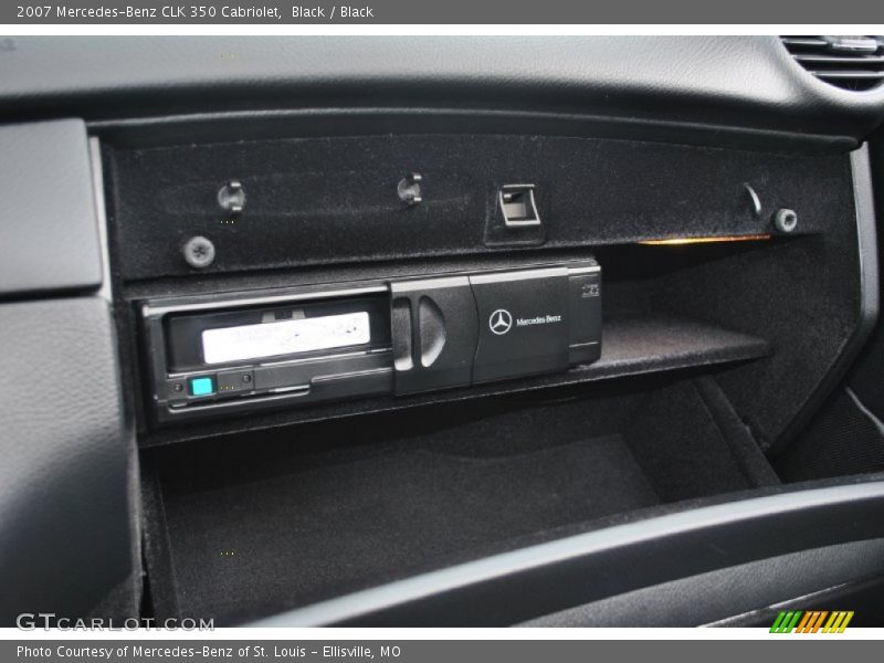 Black / Black 2007 Mercedes-Benz CLK 350 Cabriolet