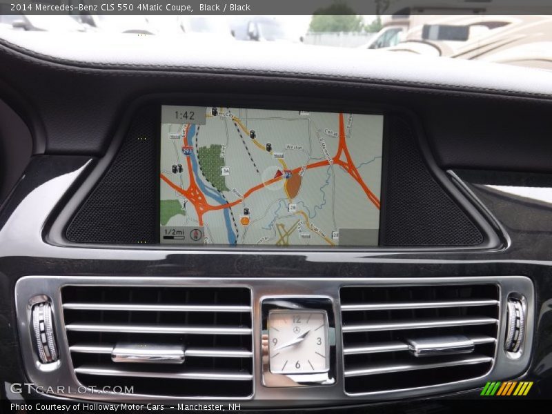Navigation of 2014 CLS 550 4Matic Coupe