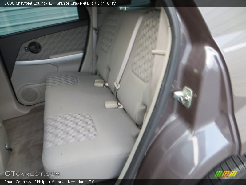 Granite Gray Metallic / Light Gray 2008 Chevrolet Equinox LS