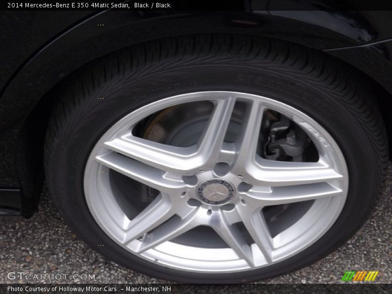 Black / Black 2014 Mercedes-Benz E 350 4Matic Sedan